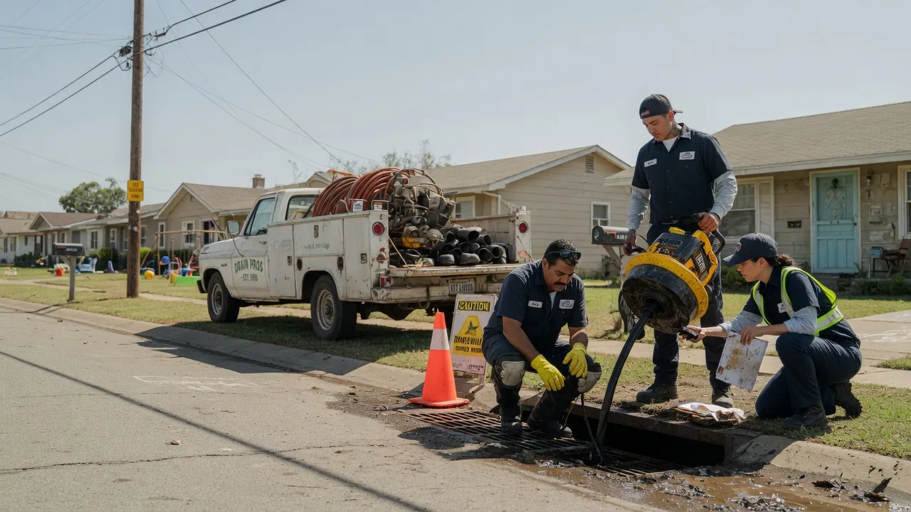 Drain Cleaning in Louise, TX near me